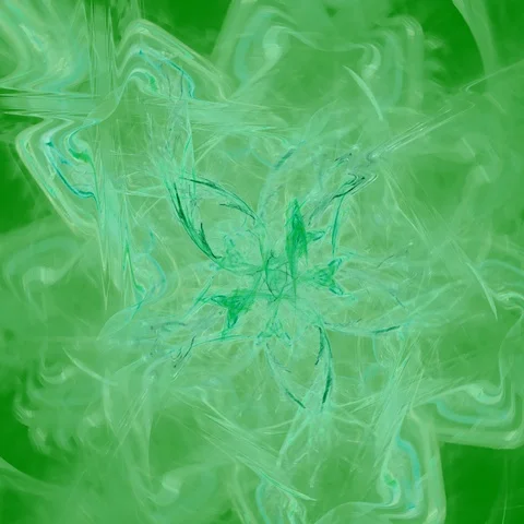 HD Abstract fractal forms morph and oscillate (Loop) Stock Footage 111577405