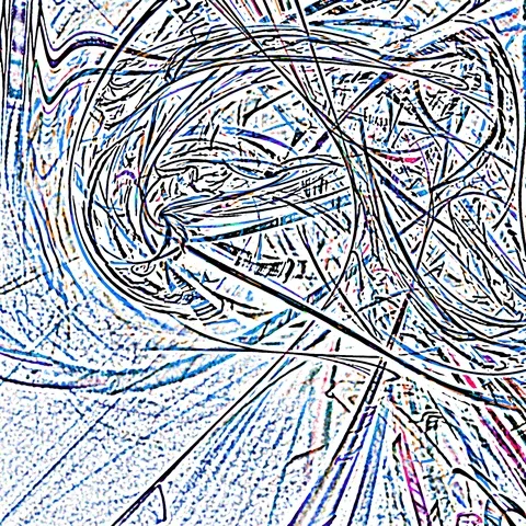 HD Abstract fractal forms morph and oscillate (Loop) Vidéo 111616770