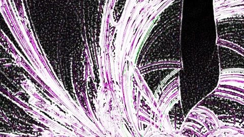 HD Abstract fractal forms morph and oscillate (Loop) Vidéo 111642800