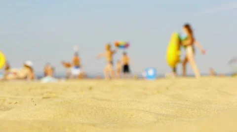 HD - beach background Stock Footage 7756202