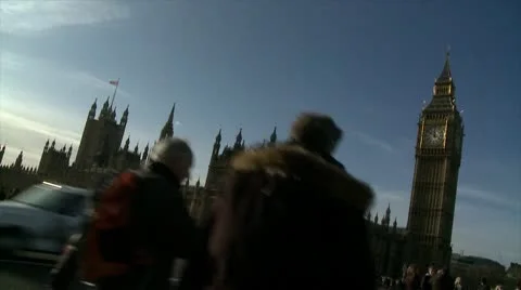 HD Big Ben timelapse Stock Footage 10568066