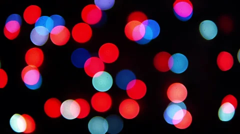 HD - blink colored lights Stock Footage 32838789