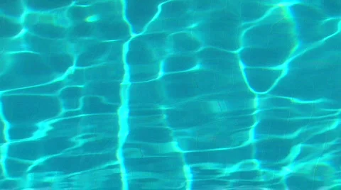 HD Blue water surface, closeup Stock Footage 597631