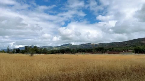 HD California Clouds Mountains Time Lapse Video Stock Footage 267927388