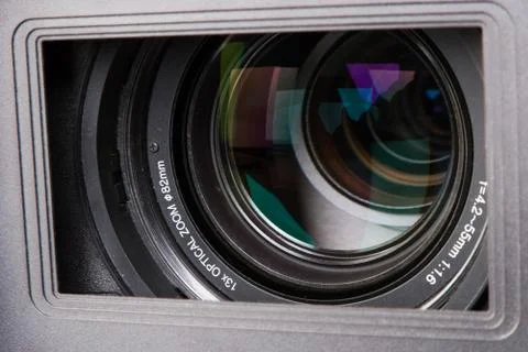 Hd camera lens Stock Photos