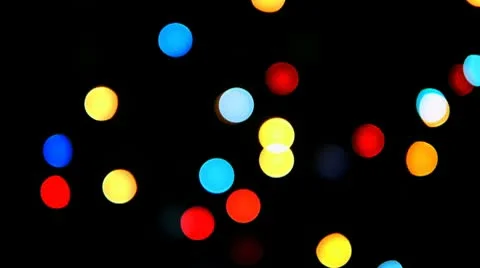 HD - Christmas lights_random blinks Video stock 9329049