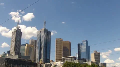 HD City Clouds.mp4 Stock Footage 9913992
