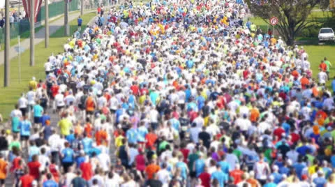 HD - City Marathon Stock Footage 23715893