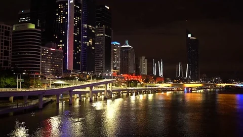 HD Cityscape Night Timelapse Stock Footage 124366906