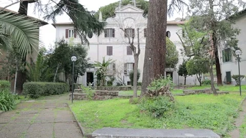HD Clear video of white ancestral house Stock Footage 150663830