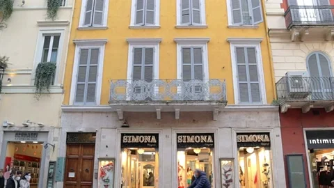 HD Clear video of yellow building Stock Footage 150663003