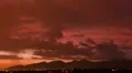 HD Close Dusk sunset colors of the desert during monsoons HD Footage