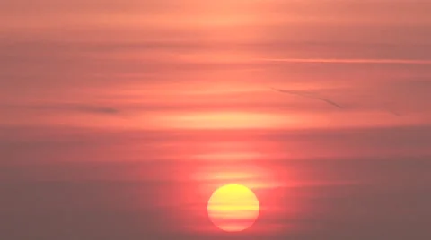 HD Close Up Sunset Last Light Stock Footage 49488767