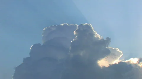 HD clouds time lapse Stock Footage 479788