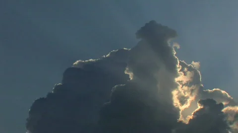 HD clouds time lapse Stock-Footage 479794