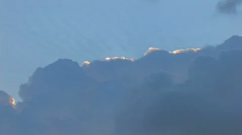 HD clouds time lapse Stock-Footage 479796