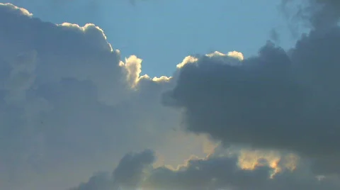HD clouds time lapse Stock Footage 479797
