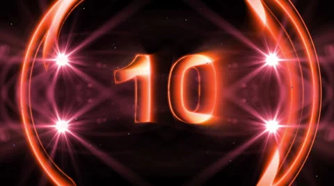 HD Countdown Transition light Stock Footage 28280467