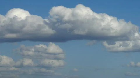 HD Cumulus 15 (fast) Stock Footage 93011