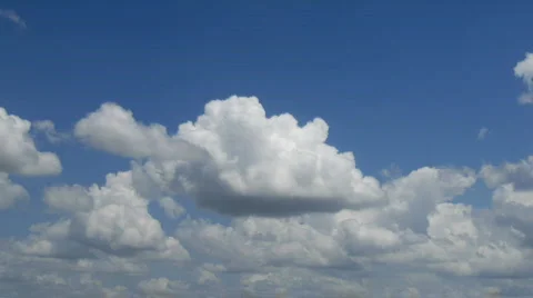 HD Cumulus 18 Stock Footage 93025
