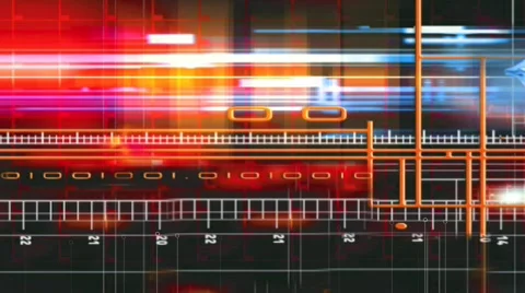 HD Data 3 Stock Footage 437254