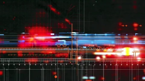 HD Data 4 Stock Footage 437237