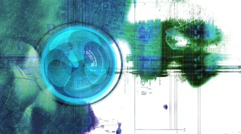 HD Data 5 Stock Footage 437234