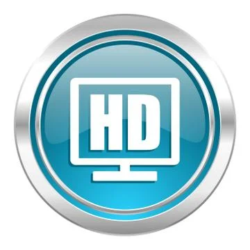 Hd display icon. Stock Illustration