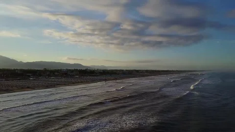HD DRONE in country / Hypnotic Waves Stock Footage 112142935