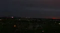 HD Dusk into night lightning and rain in time lapse HD Footage