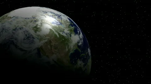 HD Earth loop 2 Stock Footage 791678