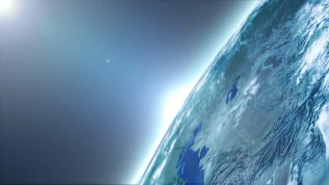 HD Earth Planet Surface Stock Footage 91553514