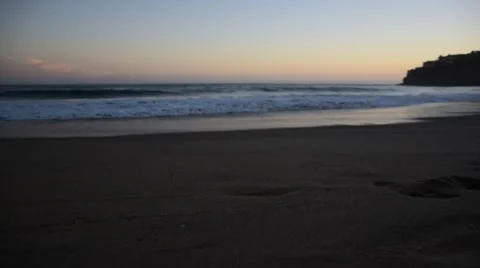 HD Emerald Bay Waves Stock Footage 65242093