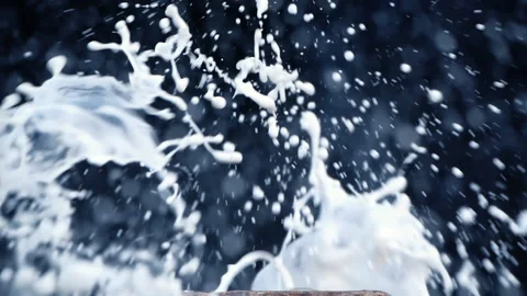 HD - Exploding can of beer. Slow motion Video stock 141521583