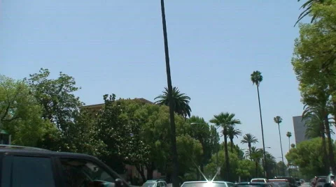 HD Farmers Market  to Down Town Los Angeles Series Stock Footage 457341