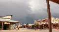 HD Fast moving storm over Tombstone Arizona HD Footage