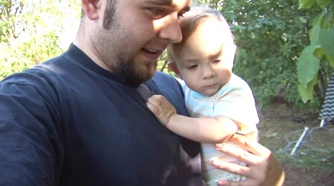 HD- Father and a son Stock Footage 63790411