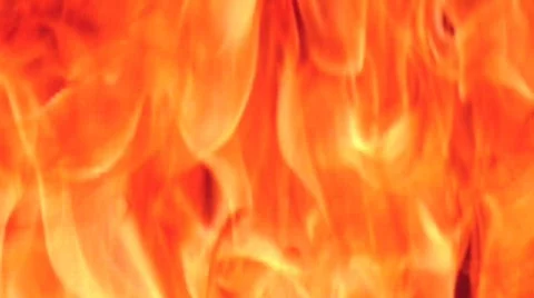HD Firewall Flame Background Stock Footage 338086