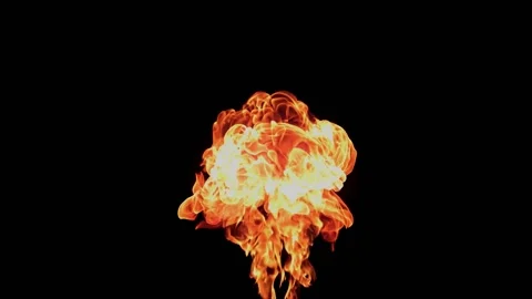 HD flame show Stock-Footage 156541353