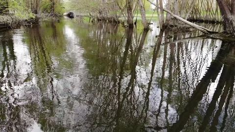 HD Flight over a river Stock Footage 119344404