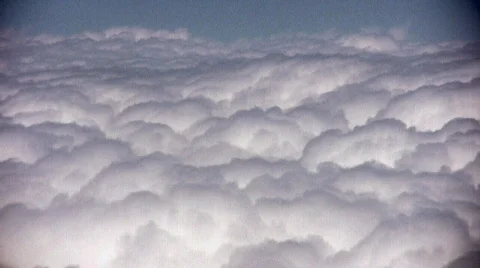 HD flying scrolling clouds Stock Footage 157512