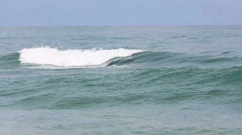 HD Footage of Close Up Waves Rough Sea, Andaman Sea Stock Footage 41875311