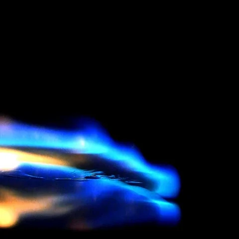 HD footage of Fire burning in slow motion Stock Footage 69702878