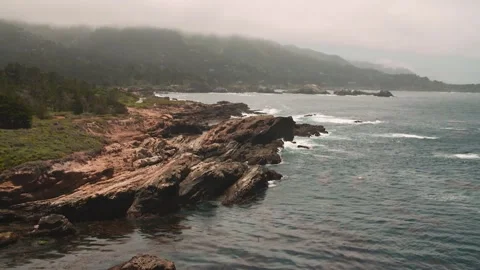 HD Footage of Point Lobos State Natural Reserve Stock Footage 317341621