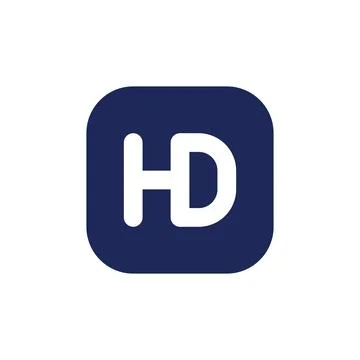 HD format black pixel perfect solid ui icon Stockillustratie