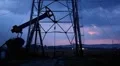 HD Fossil Fuel Energy, Oil Pump, Pumpjack, Old Pumping Unit, Jack Pump, Sunset HD Footage