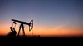 HD Fossil Fuel Energy, Oil Pump Industry, Old Pumping Unit, Drilling, Sunset HD Footage