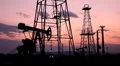 HD Fossil Fuel Energy, Oil Pump, Pumpjack, Old Pumping Unit, Jack Pump, Sunset HD Footage