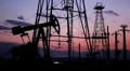 HD Fossil Fuel Energy, Oil Pump, Pumpjack, Old Pumping Unit, Jack Pump, Sunset HD Footage