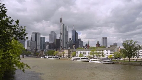 HD Frankfurt Germany Stock Footage 88963965